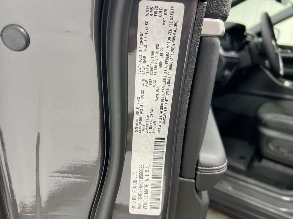 2026 Jeep Grand Cherokee L Laredo