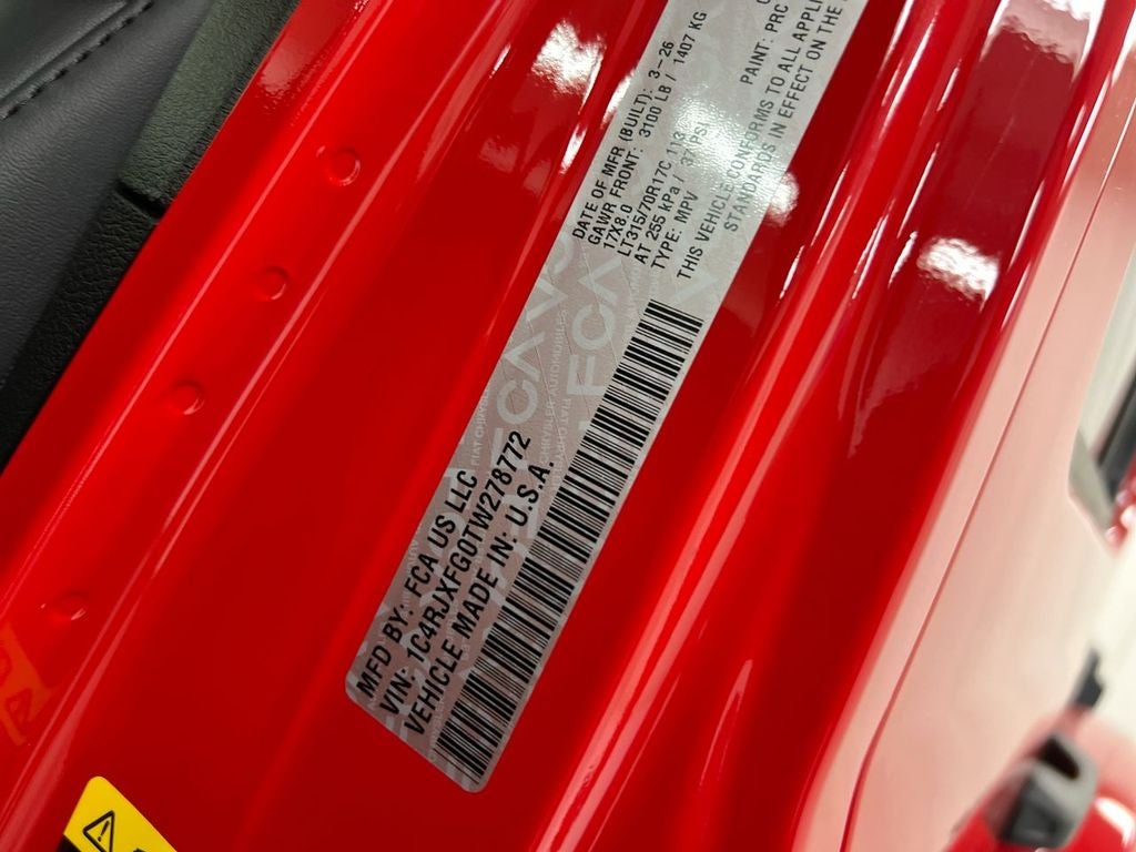 2026 Jeep Wrangler Rubicon X