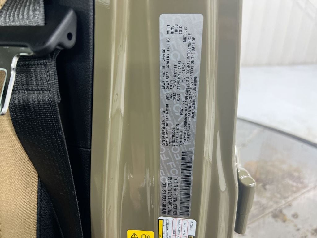 2026 Jeep Gladiator Willys