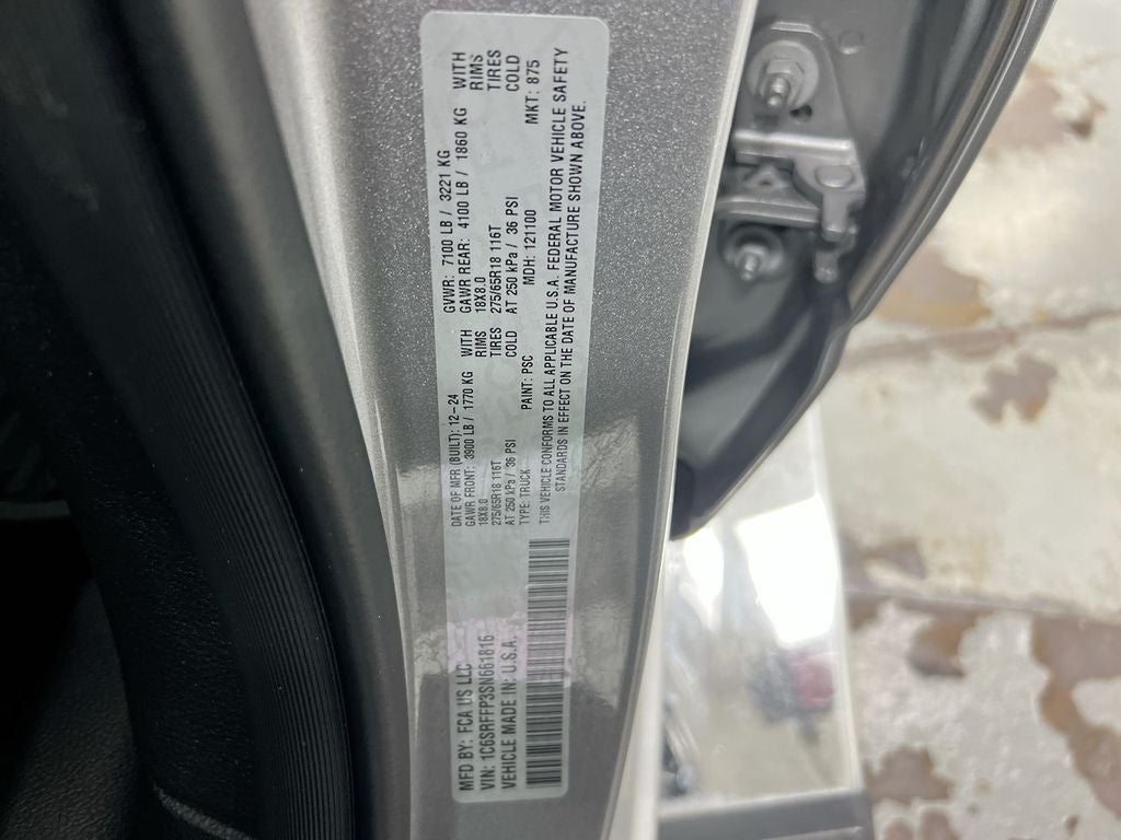2025 RAM 1500 Big Horn/Lone Star