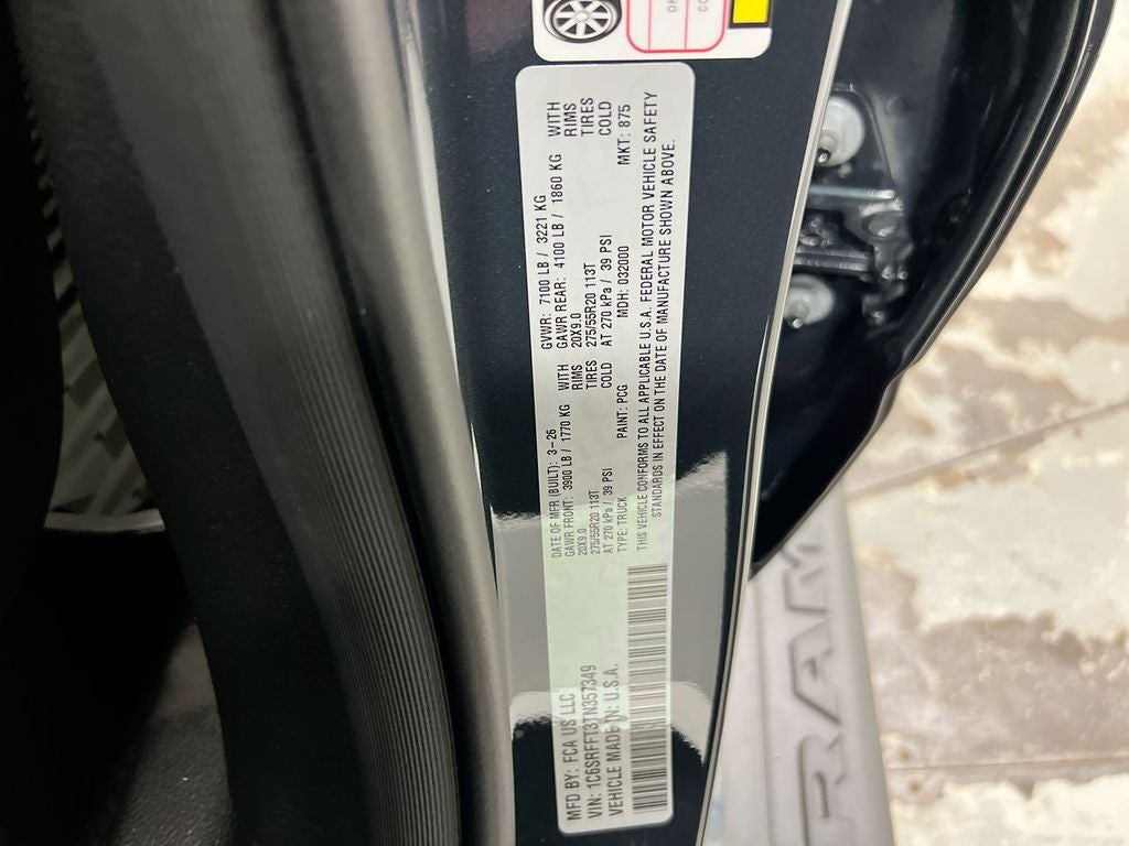 2026 RAM 1500 Big Horn/Lone Star