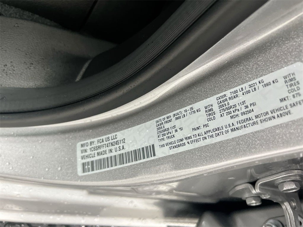 2026 RAM 1500 Big Horn/Lone Star