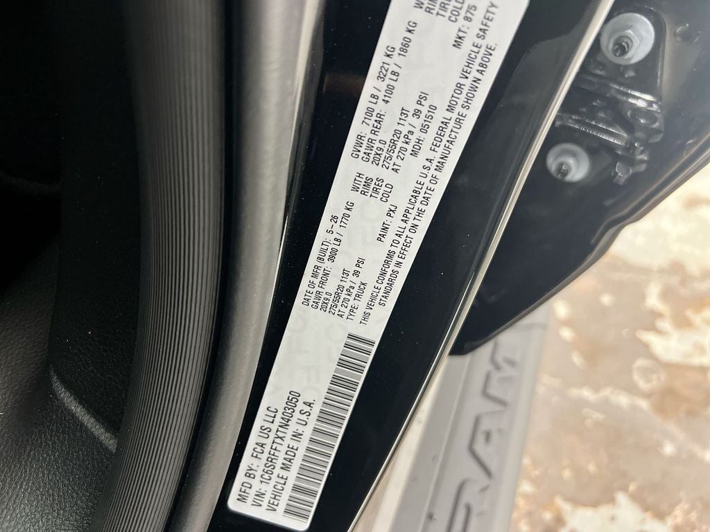 2026 RAM 1500 Big Horn/Lone Star