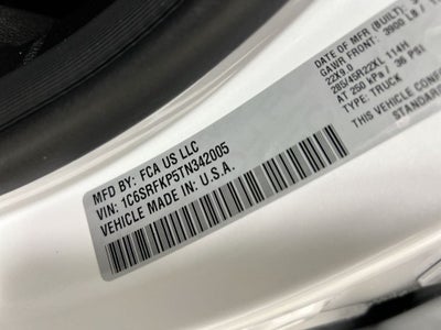 2026 RAM 1500 Tungsten
