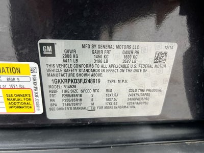 2015 GMC Acadia SLE-2