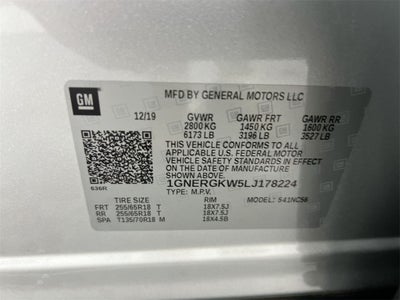 2020 Chevrolet Traverse LT