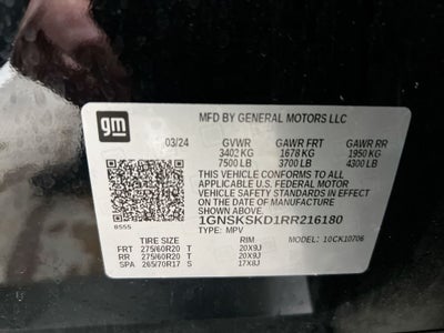 2024 Chevrolet Tahoe Premier