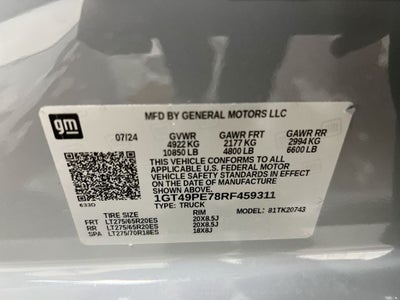 2024 GMC Sierra 2500HD AT4