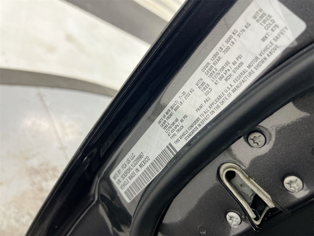 2020 RAM 3500 Big Horn