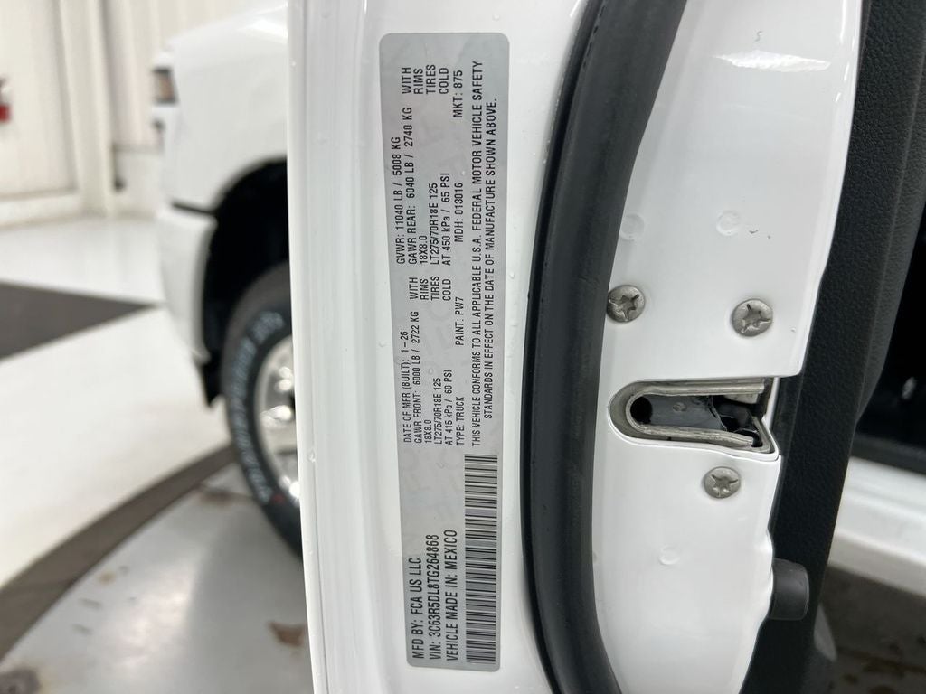 2026 RAM 2500 Big Horn