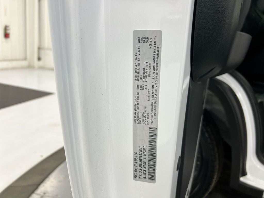 2026 RAM ProMaster 2500 High Roof