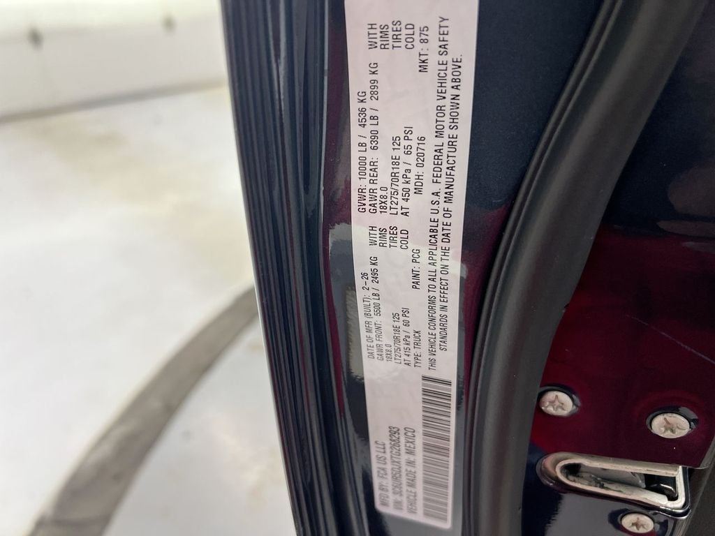 2026 RAM 2500 Big Horn