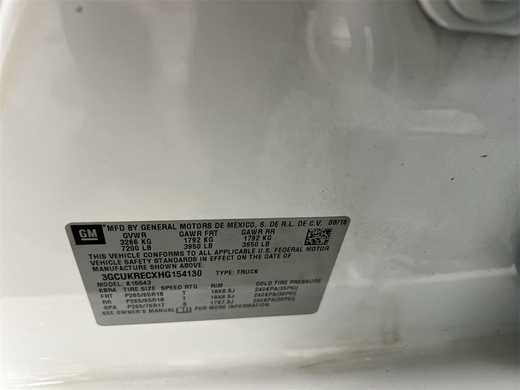 2017 Chevrolet Silverado 1500 LT