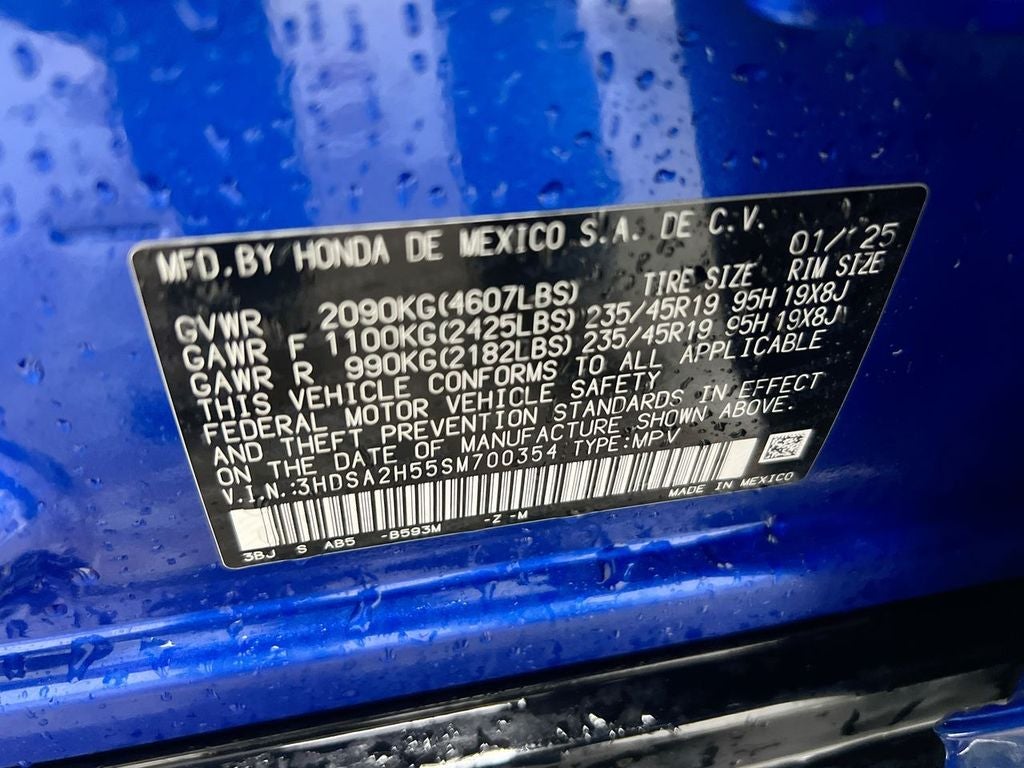 2025 Acura ADX A-Spec Package