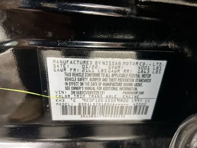 2022 Nissan Sentra SV