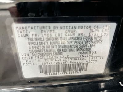 2023 Nissan Versa 1.6 SV