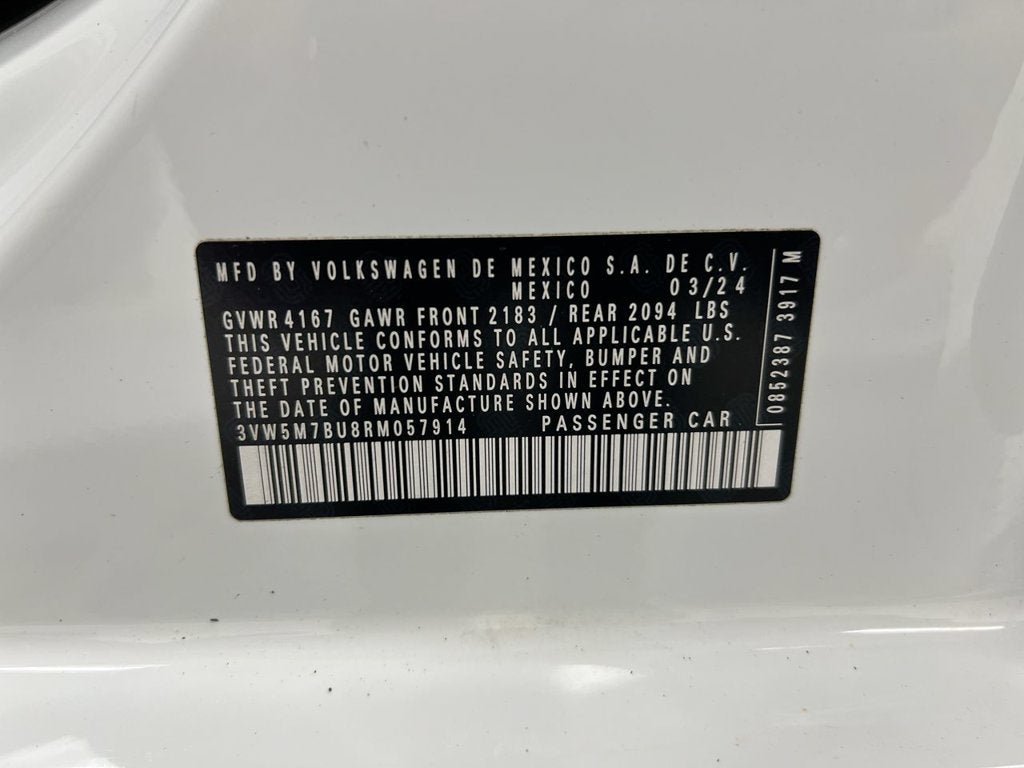 2024 Volkswagen Jetta 1.5T S