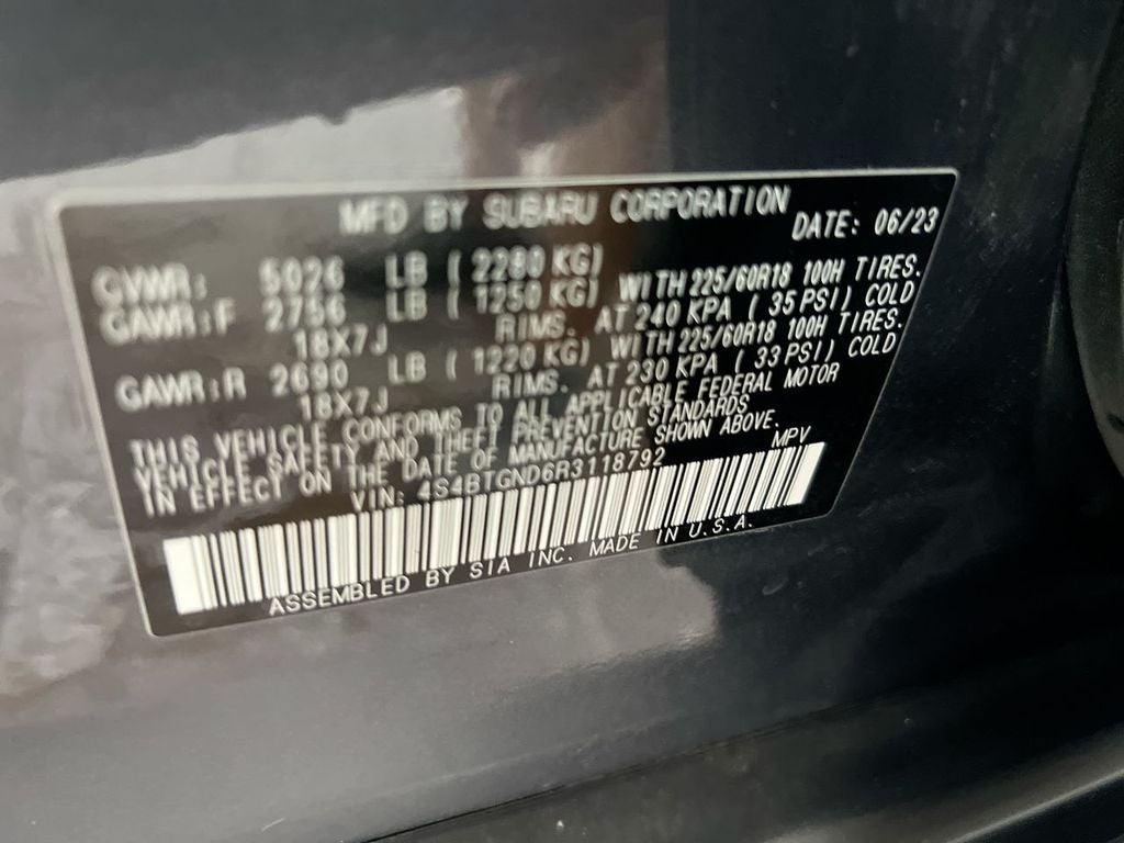 2024 Subaru Outback Limited XT