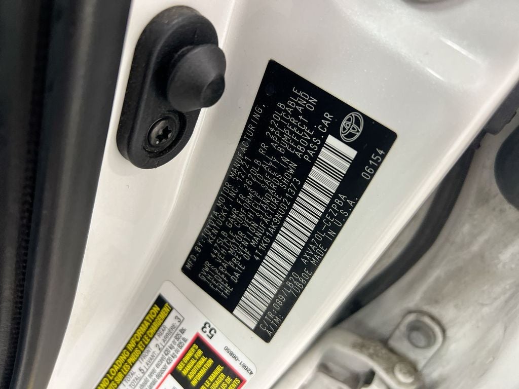 2022 Toyota Camry XSE