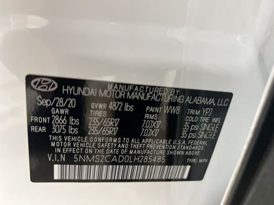 2020 Hyundai Santa Fe SE