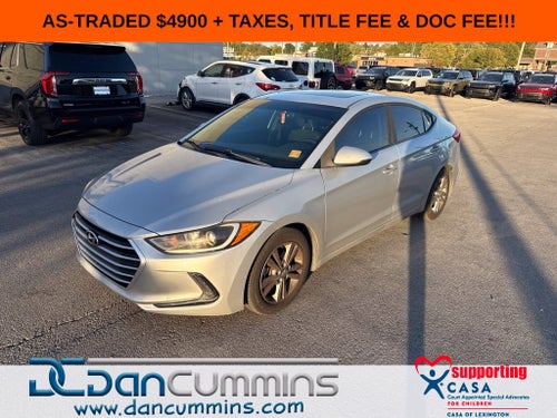 2018 Hyundai Elantra Value Edition