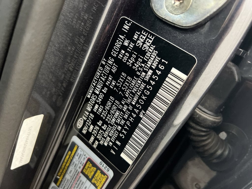 2019 Kia Sorento EX