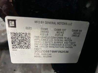 2021 Chevrolet Malibu RS