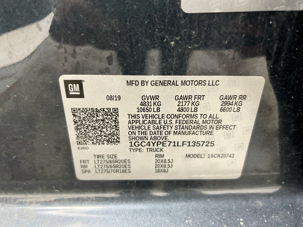 2020 Chevrolet Silverado 2500 HD LTZ