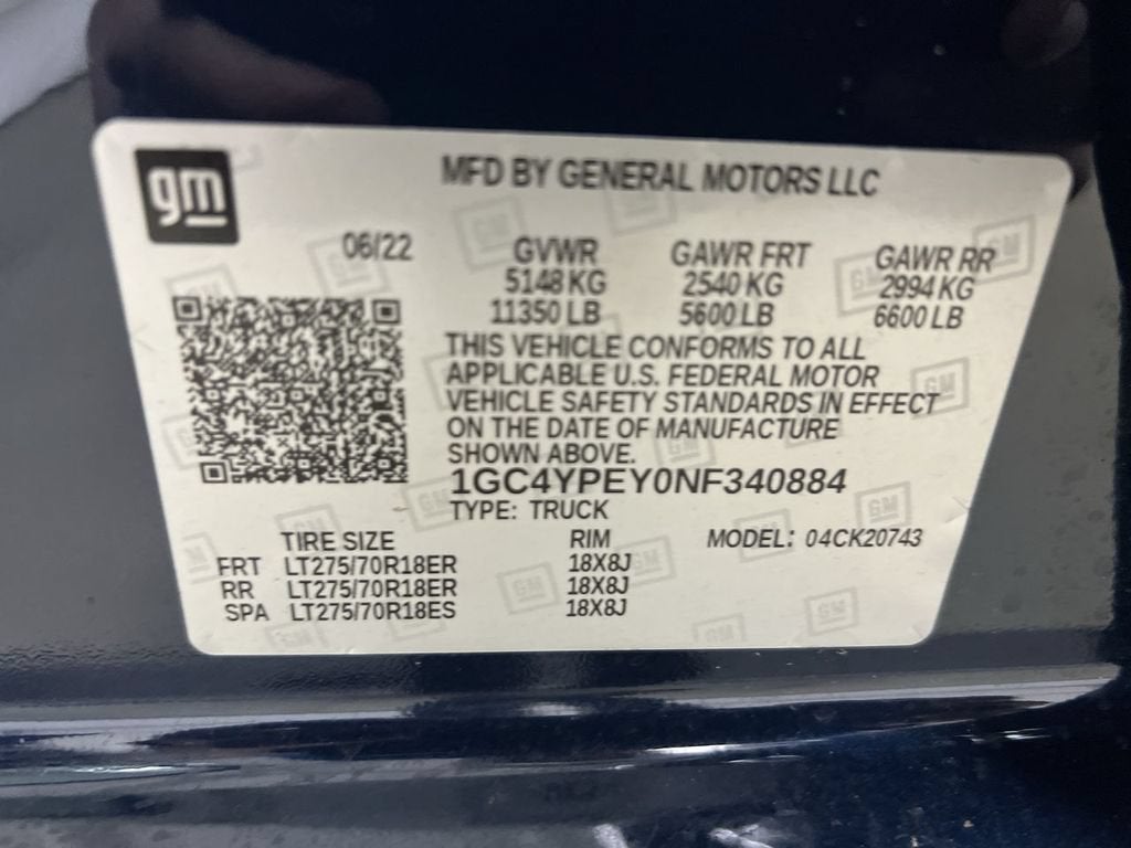 2022 Chevrolet Silverado 2500 HD LTZ