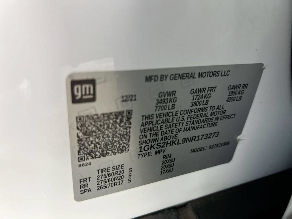 2022 GMC Yukon XL AT4