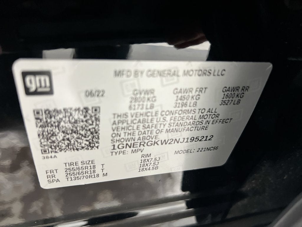 2022 Chevrolet Traverse LT Cloth