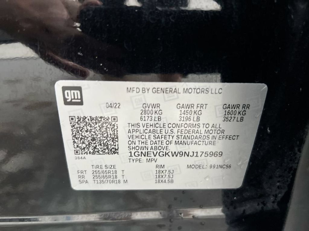 2022 Chevrolet Traverse LT Cloth