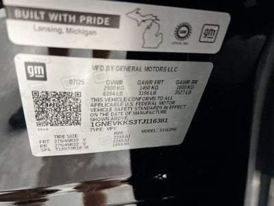 2026 Chevrolet Traverse High Country