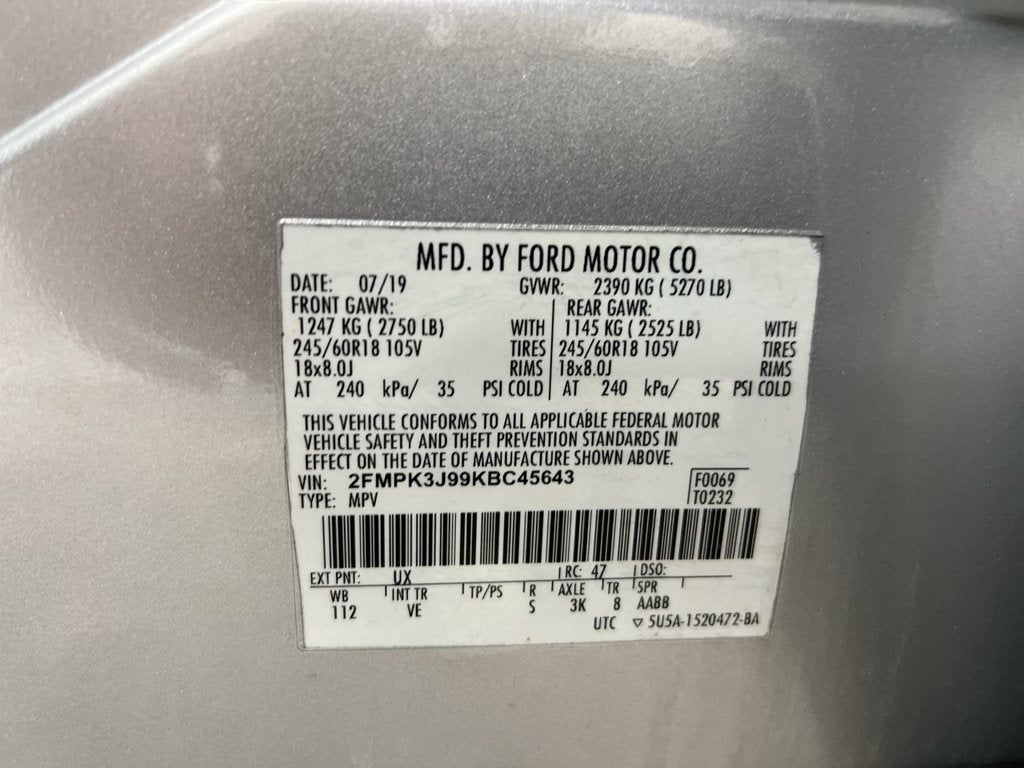 2019 Ford Edge SEL
