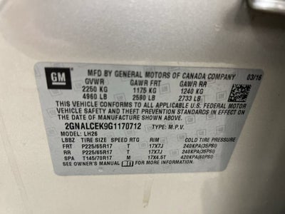 2016 Chevrolet Equinox LT