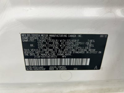 2012 Toyota RAV4 Limited