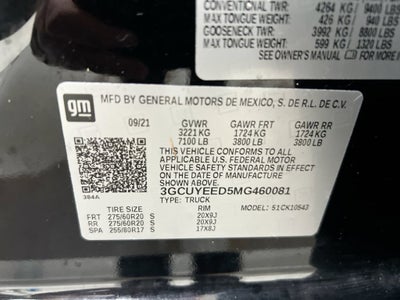 2021 Chevrolet Silverado 1500 RST