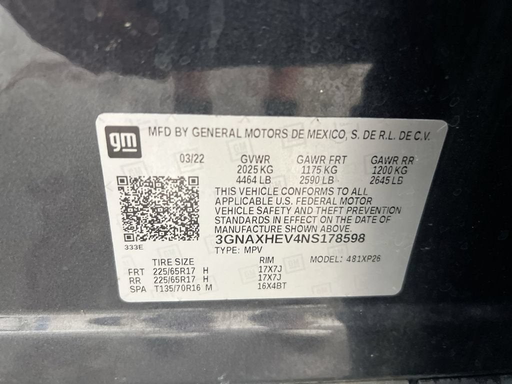 2022 Chevrolet Equinox LS