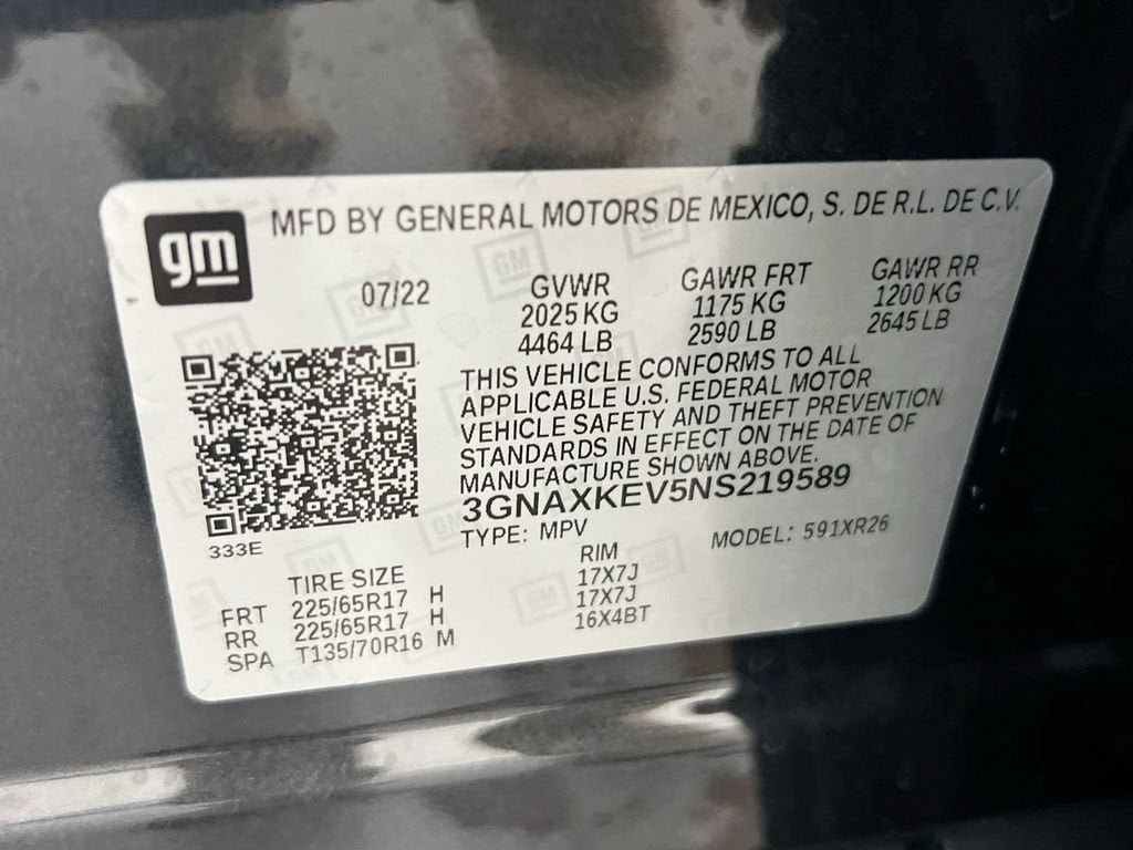 2022 Chevrolet Equinox LT