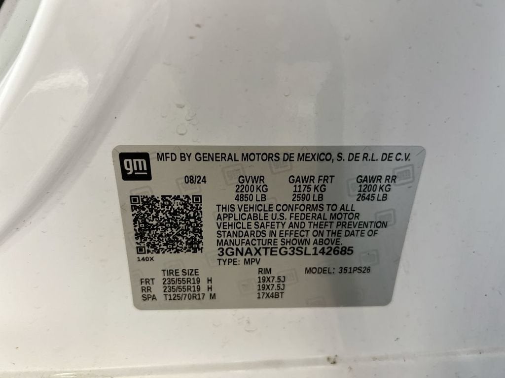 2025 Chevrolet Equinox RS