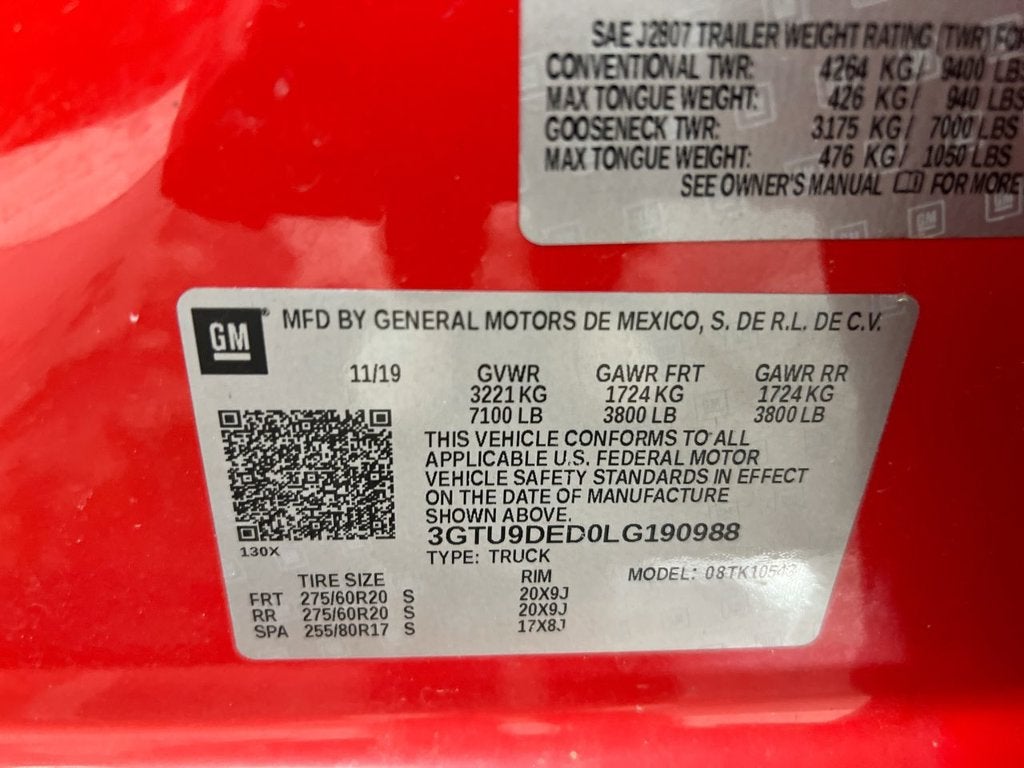 2020 GMC Sierra 1500 SLT