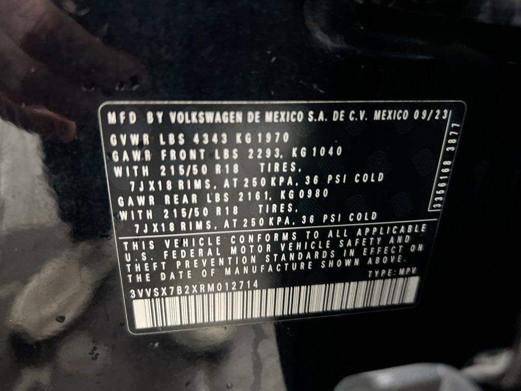 2024 Volkswagen Taos SE