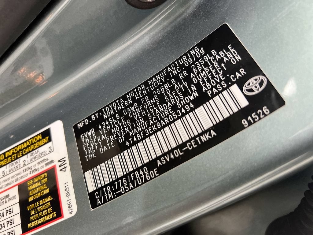 2010 Toyota Camry Base