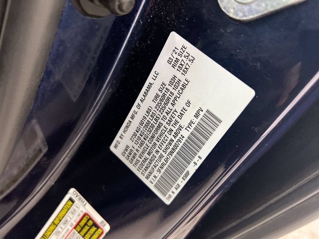 2022 Honda Odyssey EX-L