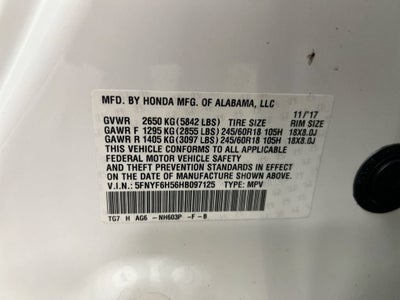 2017 Honda Pilot EX-L
