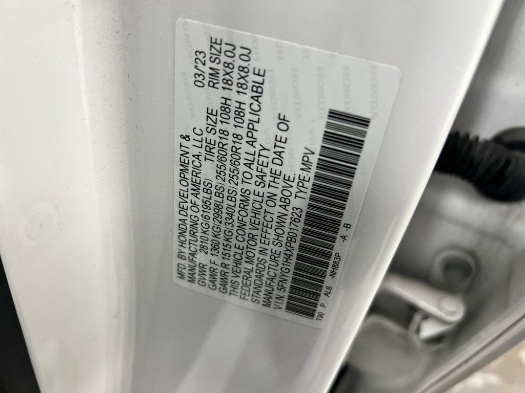 2023 Honda Pilot EX-L 8 Passenger