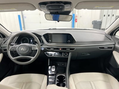 2022 Hyundai Sonata Hybrid Blue