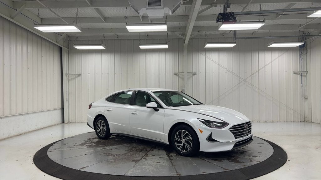 2022 Hyundai Sonata Hybrid Blue