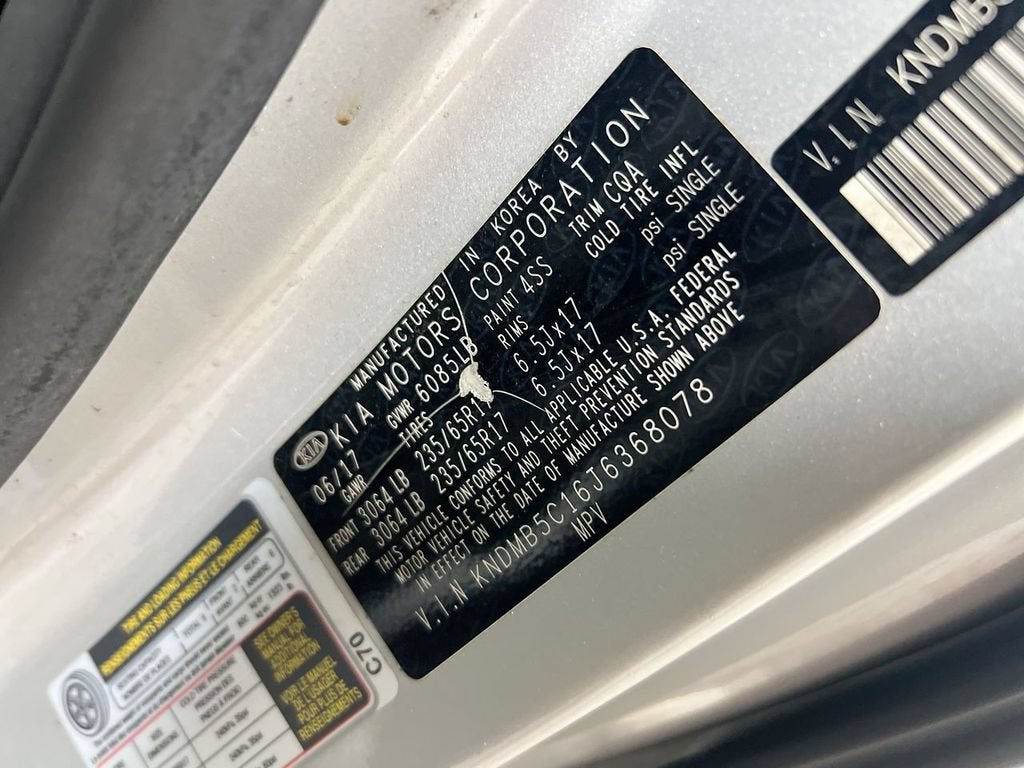 2018 Kia Sedona LX