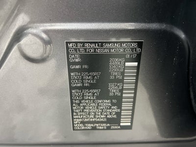 2017 Nissan Rogue S